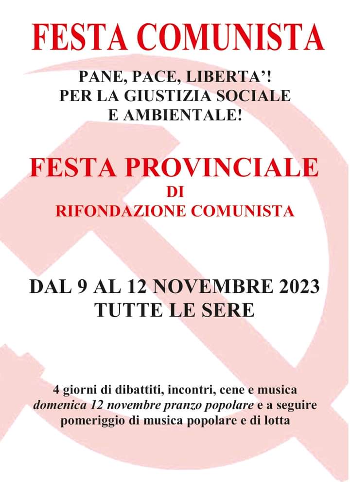 festa prc pistoia novembre 23 1