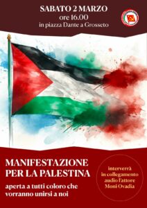 pro palestina 020324 Grosseto