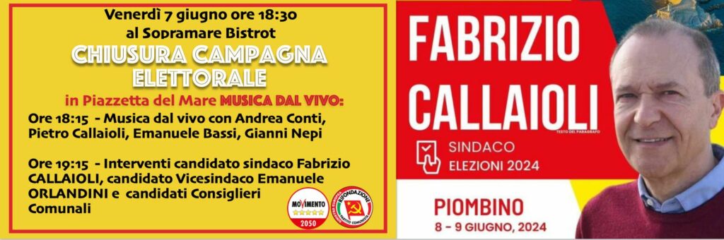 Piombino 7 giugno 2024