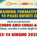 Training Formativo sui “10 Passi Rifiuti Zero”: 13 e 14 giugno a Capannori (LU)