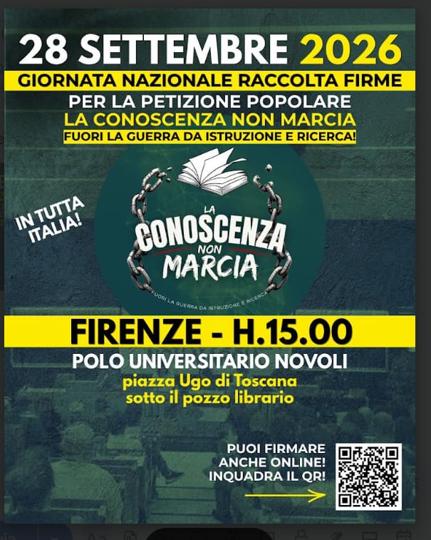 Laconoscenzanonmarcia